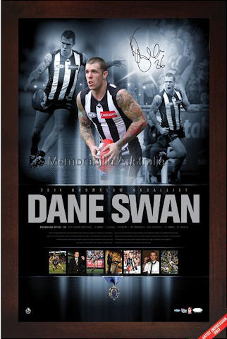 Dane Swan 2011 Brownlow Lithograph Signed
