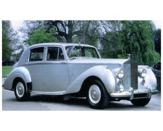 1:43 1949 Rolls Royce Silver Dawn - Silver