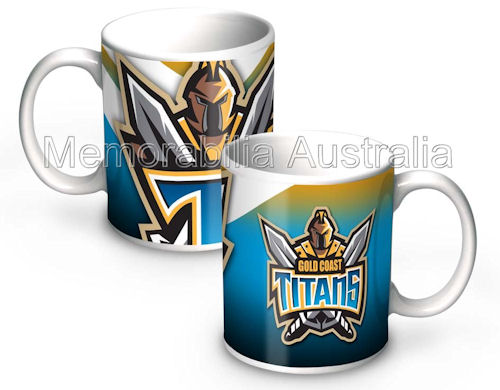 Gold Coast Titans NRL 11oz Ceramic Mug