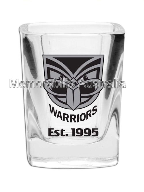 New Zealand Warriors Set Of 2 Shot Glasses
