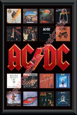 ACDC Album Covers Poster