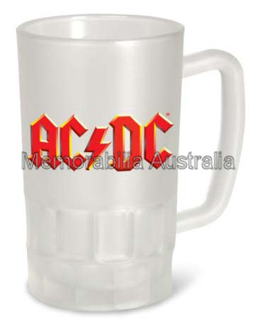 ACDC Classic Logo Frosted Stein