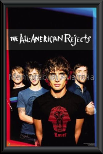 All American Rejects Poster Framed
