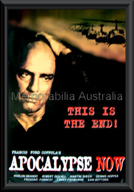 Apocalypse Now Movie Poster Framed