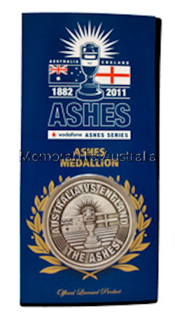 ASHES 2010/11 Commemorative Medallion