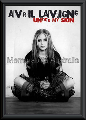 Avril Lavigne Poster Framed