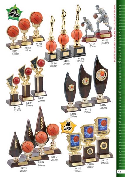 Basketball Trophies 1