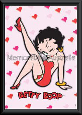 Betty Boop Poster Framed