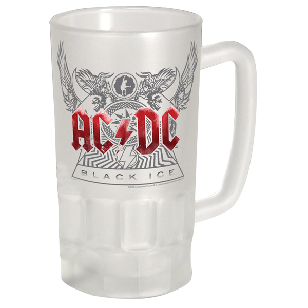 ACDC Black Ice Frosted Stein