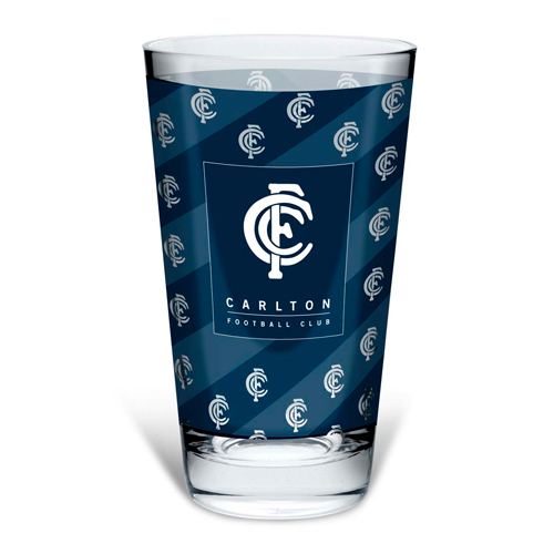 Carlton Blues Conical Glass
