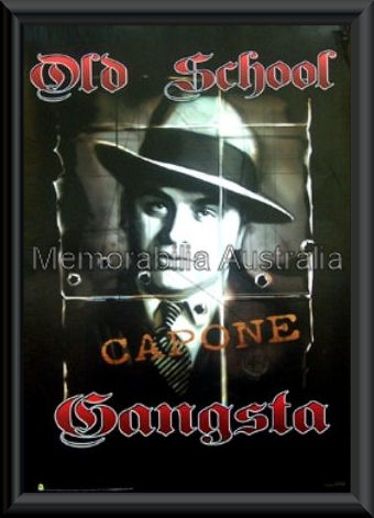 Al Capone Poster Framed