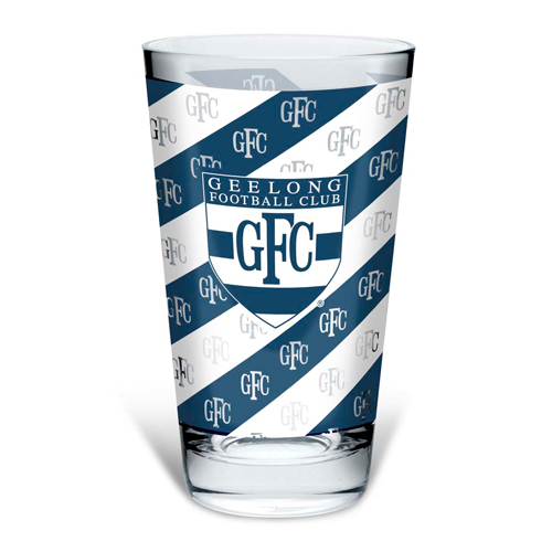 Geelong Cats Conical Glass