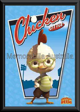 Chicken Little Poster Framed