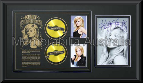 Kelly Clarkson LE Montage Framed