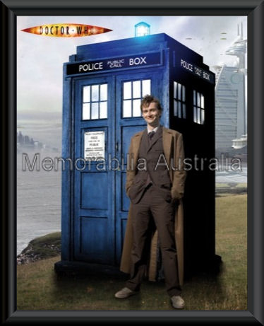 Dr Who Mini Poster Framed