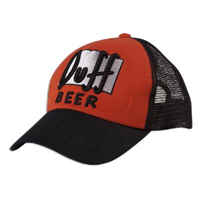 Simpsons Duff Beer Trucker Hat