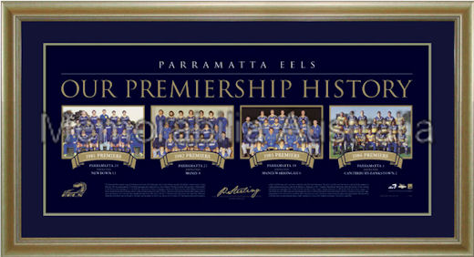 Parramatta Eels Premiership History LE