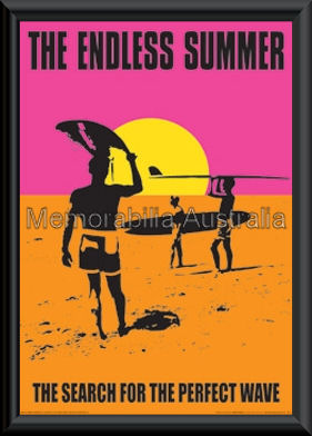 Endless Summer Movie Poster Framed