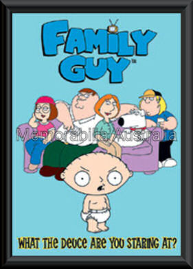 Family Guy Poster Framed
