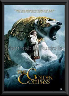 Golden Compass Movie Poster Framed