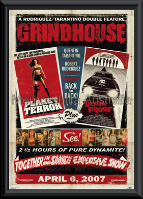 Grindhouse Poster Framed