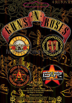 Guns N Roses Button Badge Pack