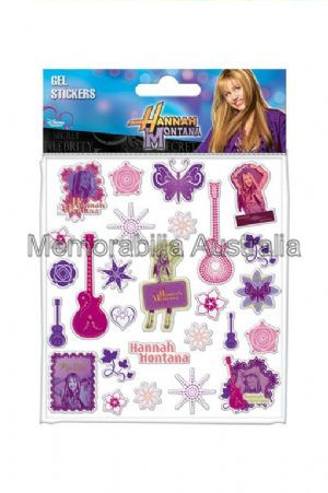 Hannah Montana Gel Stickers