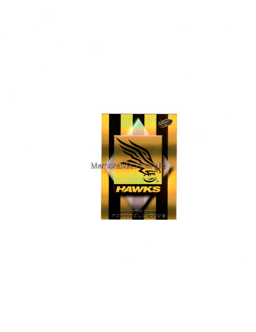 Hawks AFL 2000 Logo Holo