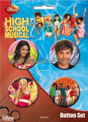 High School Musical2 Badge Pack
