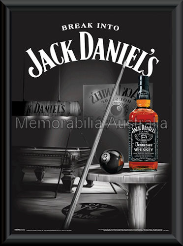 Jack Daniels 3D Lenticular Print Framed