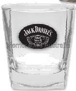Jack Daniels Pewter Badge Spirit Glasses