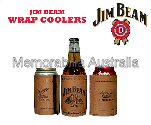 Jim Beam Leather Wrap Coolers