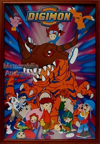 Digimon Framed Poster
