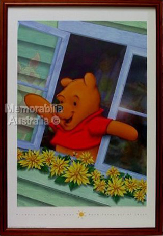 Winnie Pooh Framed Poster
