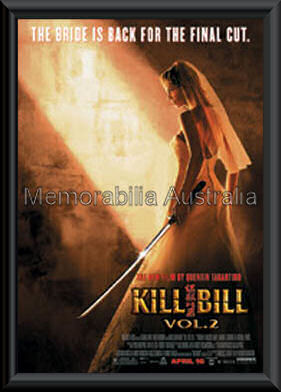 Kill Bill Vol2 Poster Framed