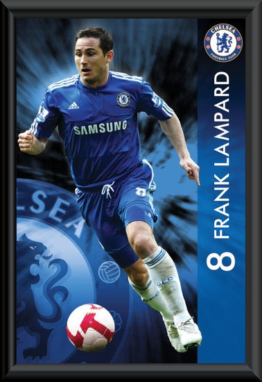 Lampard Chelsea Poster Framed