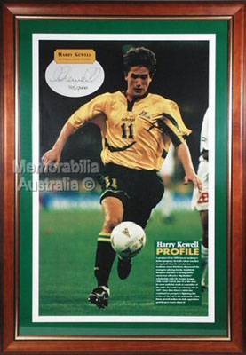 Harry Kewell Signed Print