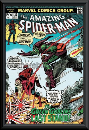 Marvel Spiderman Poster Framed