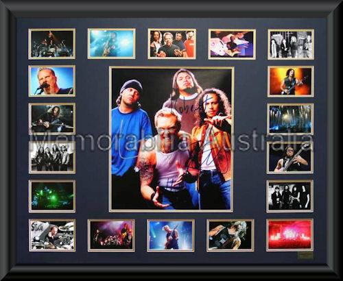 Metallica Oversize LE Photomat Framed