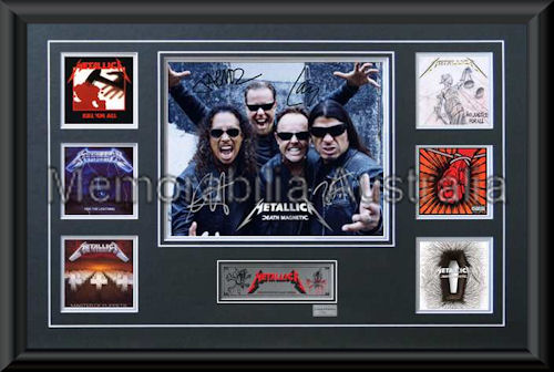 Metallica LE Montage Mat Framed