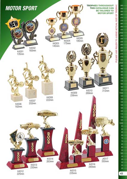 Motor Sport Trophies