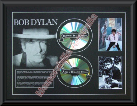 Bob Dylan Printed CD Matt
