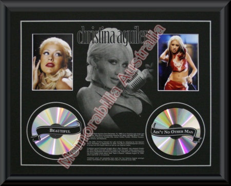 Christina Aguilera Printed CD Matt