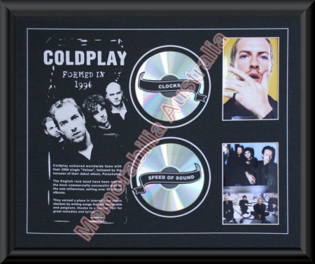 Coldplay Printed CD Matt