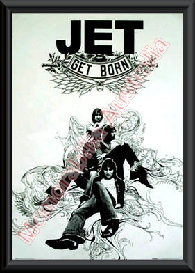 Jet Framed Poster