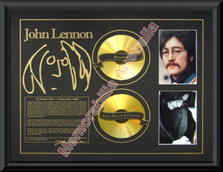 John Lennon Printed CD Matt