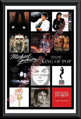 Michael Jackson Framed Poster