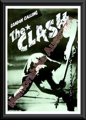 The Clash Framed Poster