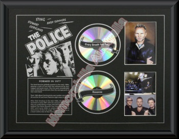 The Police Printed CD Matt