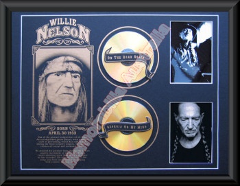 Willie Nelson Printed CD Matt
